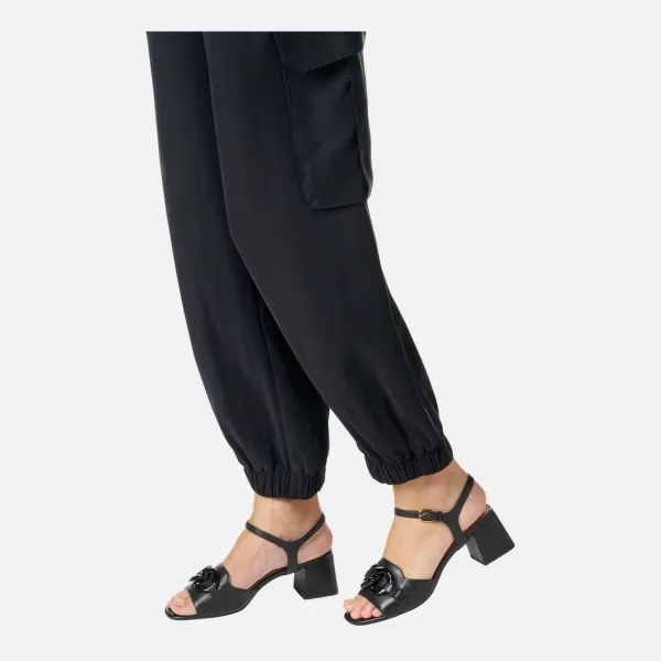 Black women's sandals Geox New Eraklia 50 T - Women's
