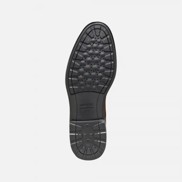 Brown men's formal shoes Geox Walk Pleasure - Men