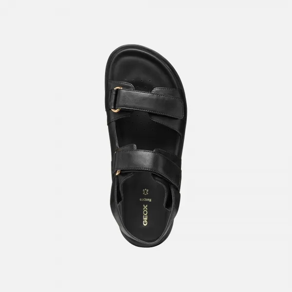 Black women's sandals Geox Adelash - Women's
