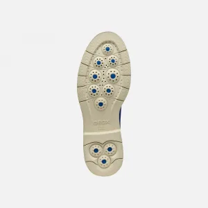 Blue women's moccasins Geox Spherica EC1 - Women's