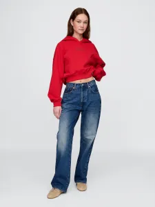 GAP Hoodie Logo Cropped Americana - Women's
