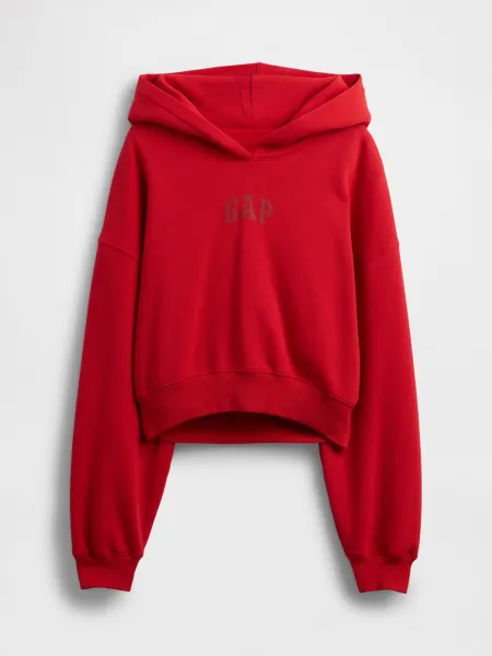 GAP Hoodie Logo Cropped Americana - Women's
