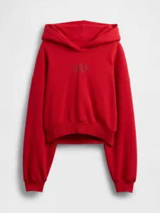 GAP Hoodie Logo Cropped Americana - Women's
