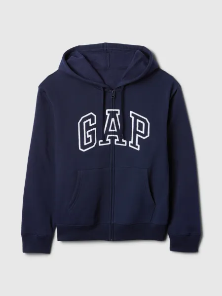 GAP HERITAGE Dámska mikina, tmavo modrá, veľkosť