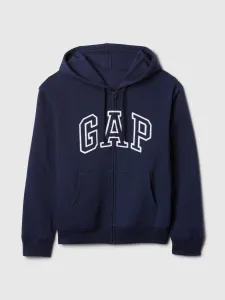 GAP HERITAGE Dámska mikina, tmavo modrá, veľkosť
