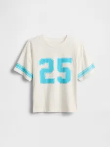 GAP Children's oversize T-shirt Varsity - Girls