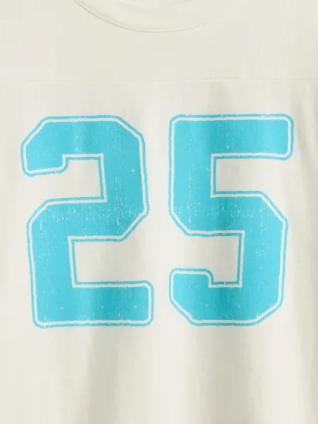 GAP Children's oversize T-shirt Varsity - Girls