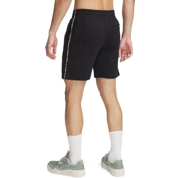 Under Armour ICON FLEECE SHORTS Pánske šortky, čierna, veľkosť M