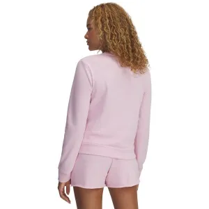 Dámska mikina UNDER ARMOUR UA Rival Terry Crew-PNK