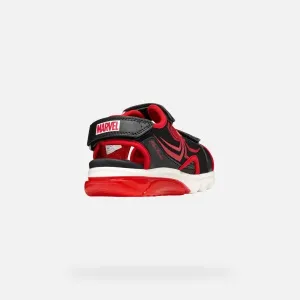 Black boys' sandals Geox Ciberdron - Boys