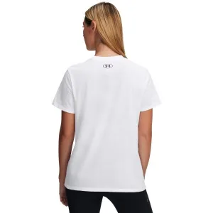 Dámske tričko s krátkym rukávom UNDER ARMOUR UA Rival Outline SS-WHT