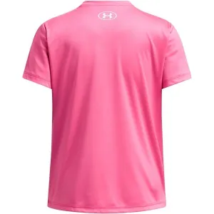 Under Armour TECH WORDMARK Dievčenské tričko, ružová, veľkosť L