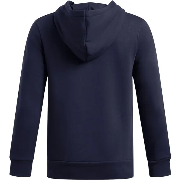 Under Armour ICON FLEECE HOODIE Chlapčenská mikina, tmavo modrá, veľkosť S