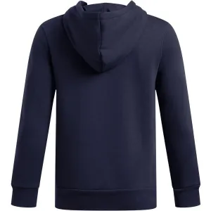 Under Armour ICON FLEECE HOODIE Chlapčenská mikina, tmavo modrá, veľkosť S