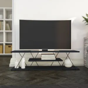 TV stolík Canaz v2 - Anthracite, Grey