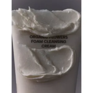 WHAMISA Organic Flowers Foam Cleansing Cream čistiaci penivý krém pre hĺbkové čistenie 150 ml