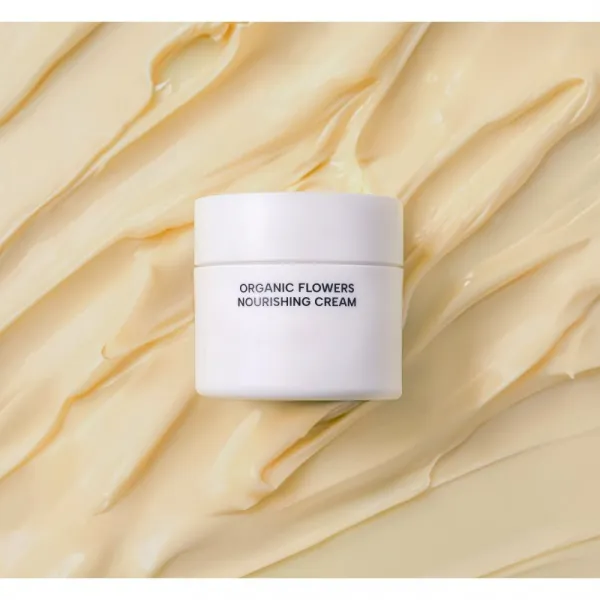 WHAMISA Organic Flowers Nourishing Cream výživný pleťový krém s liftingovým a spevňujúcim účinkom 50 ml