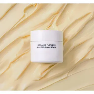 WHAMISA Organic Flowers Nourishing Cream výživný pleťový krém s liftingovým a spevňujúcim účinkom 50 ml