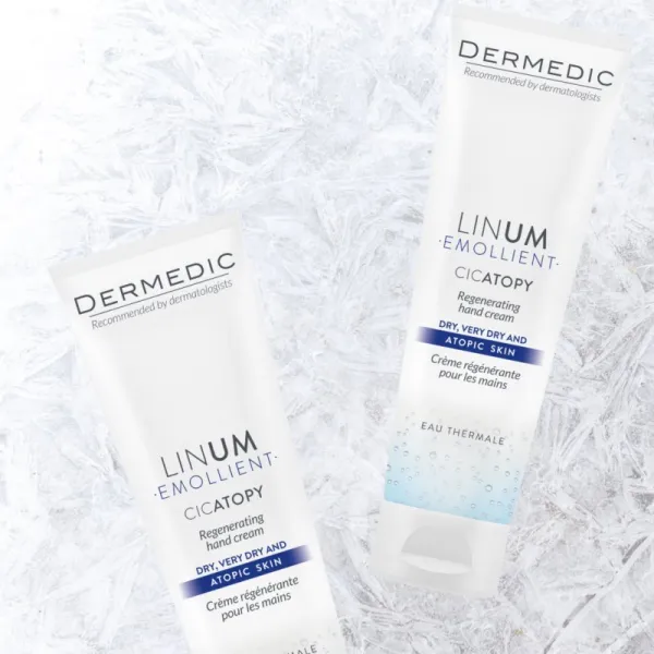 Dermedic Linum Emolient regeneračný krém na ruky 75 ml