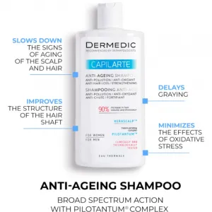 Dermedic Capilarte šampón proti starnutiu 300 ml