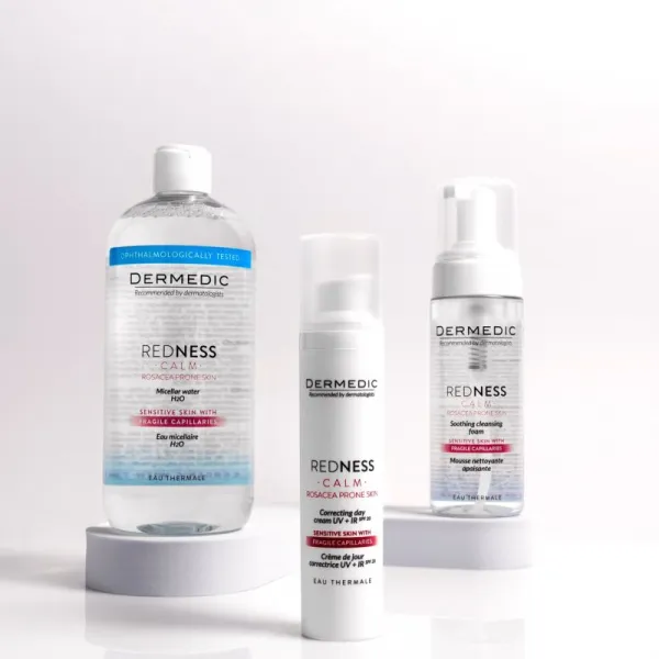 Dermedic Redness Calm upokojujúca čistiaca pena 150 ml