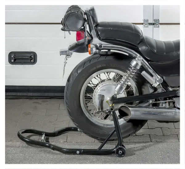 Stojan na motocykel pre zadné koleso REDATS