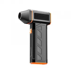 SUPER výkonný Mini ručný TURBO ventilátor fúkač AMOEBA Huricane F31 sila vetra