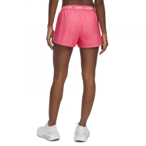 Dámske tréningové kraťasy UNDER ARMOUR Tech Play Up Shorts-PNK