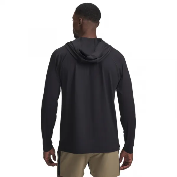 Pánska mikina s kapucňou UNDER ARMOUR PROJECT ROCK Isochill HD-BLK
