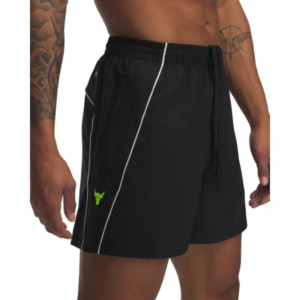 Pánske teplákové kraťasy UNDER ARMOUR PROJECT ROCK Short-BLK