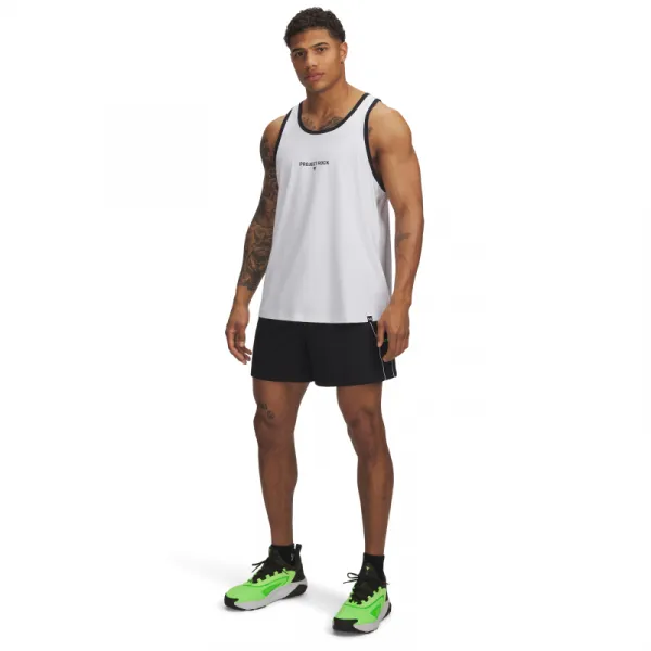 Pánske teplákové kraťasy UNDER ARMOUR PROJECT ROCK Short-BLK