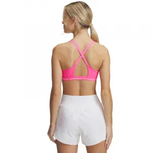 Dámska tréningová športová podprsenka UNDER ARMOUR UA Crossback Low Bra-PNK