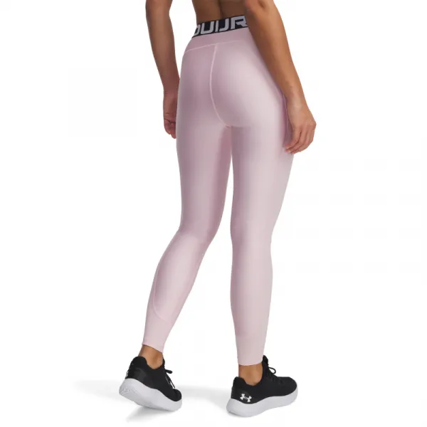 Dámske legíny UNDER ARMOUR HeatGear Rib Legging-PNK