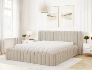 ArtElta Manželská posteľ CARILLA s výklopným roštom | 140 x 200 cm Farba: Sola 18