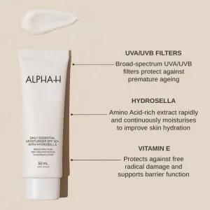 Alpha-H Daily Essential denný hydratačný krém SPF 50+ 50 ml