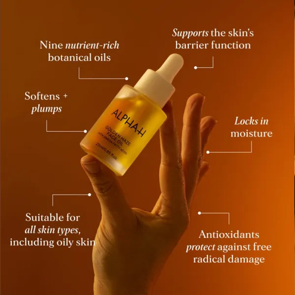 Alpha-H Golden Haze pleťový olej 25 ml