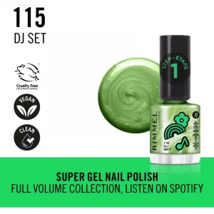 Rimmel SuperGel lak na nechty odtieň 115 DJ Set 12 ml