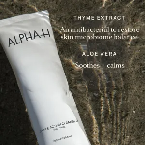 Alpha-H Triple Action čistiaci prostriedok na tvár 185 ml