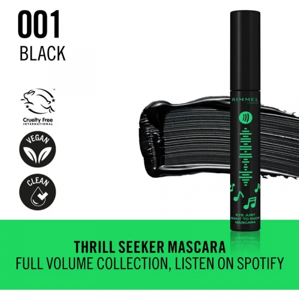 Rimmel Full Volume Collection objemová riasenka v extra čiernej odtieň 001 Black 8 ml