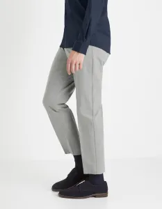 CELIO FONOEL Pánske nohavice, sivá, veľkosť