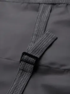 Ombre Fitted elegant men's structured knit vest - graphite