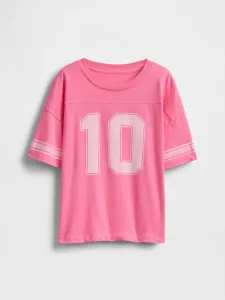 GAP Children's oversize T-shirt Varsity - Girls