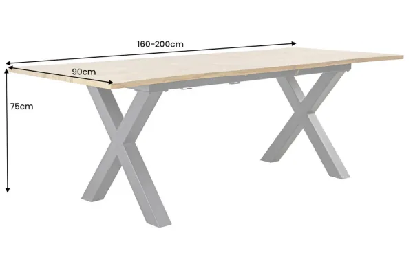 Rozkladací jedálenský stôl HYMEN Dekorhome