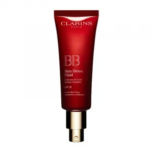 Clarins BB Skin Detox Fluid hydratačný BB krém SPF 25 odtieň 02 - Medium 45 ml