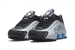 Nike Shox R4 "Metallic Silver Psychic Blue" (HQ1988-004)
