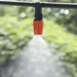 LIVEFY Garden záhradný zavlažovač s vodnou clonou 15m, čierny