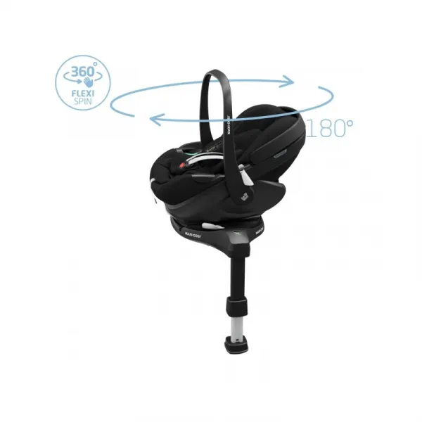 Autosedačka Pebble 360 Pro 2 (0-13 kg) - Essential Black