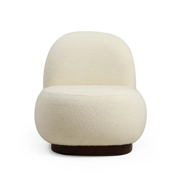 Kreslo Tina Bouclet White