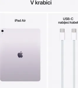 Apple iPad Air 13" Wi-Fi 128GB Fialový (2025), MCNL4HC/A