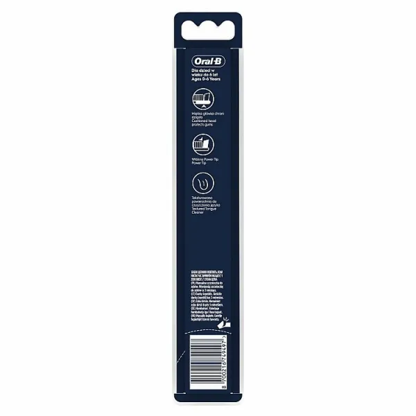 Oral-B KIDS 0+ Manuálna Zubná Kefka – Extra Mäkké Vlákna – 0 – 6 Rokov, 1bal